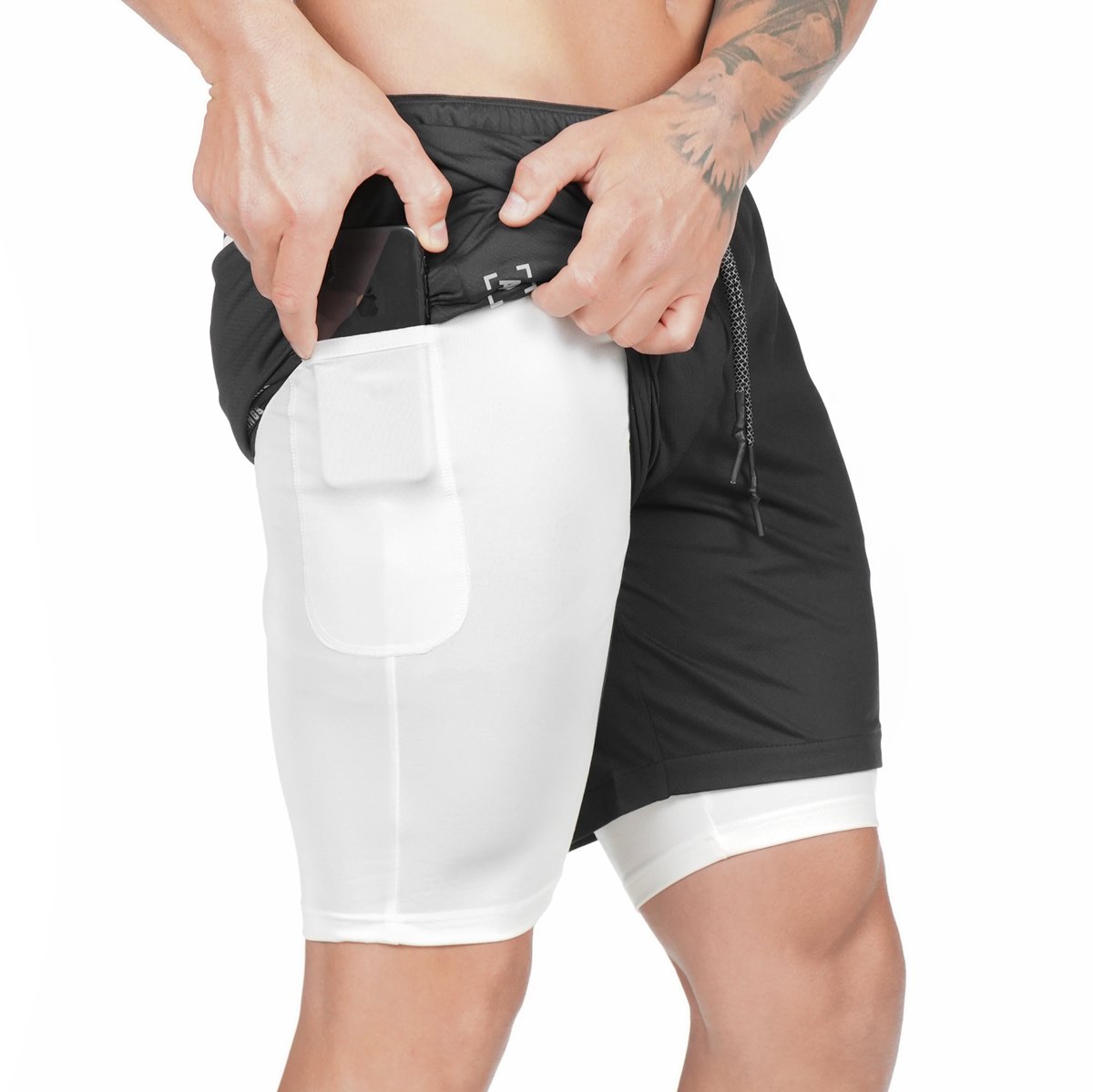 Ultimate Compression Shorts with Phone Pocket – Unleash Style, Comfort & Performance!