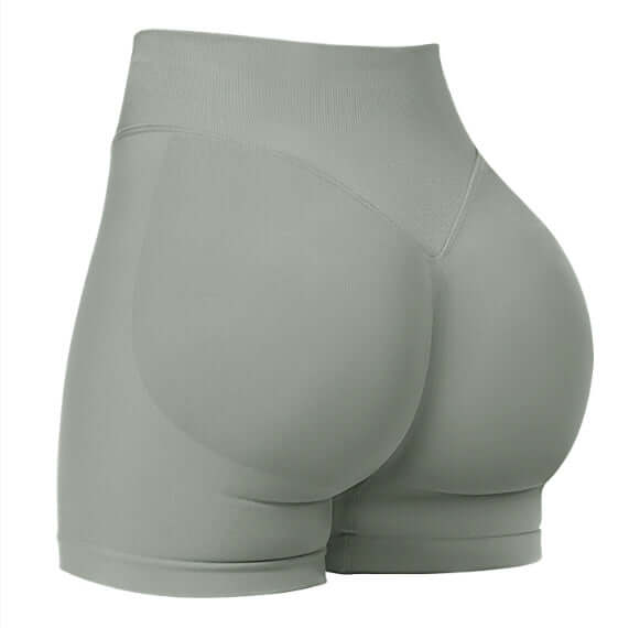 High Waist Seamless Yoga Shorts - Elevate Your Workout with Quick-Dry Comfort and a Flattering Fit