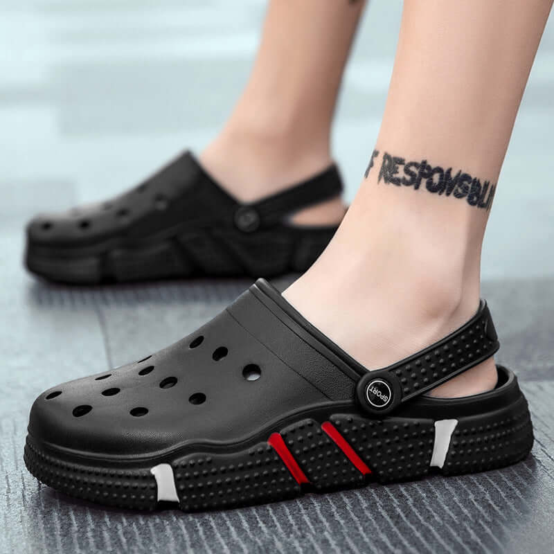 croc slides mens