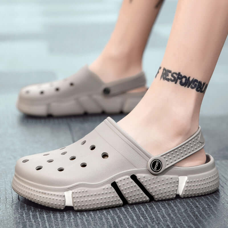 croc slides mens