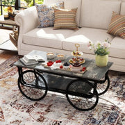 Elevate Your Living Room with Black Retro