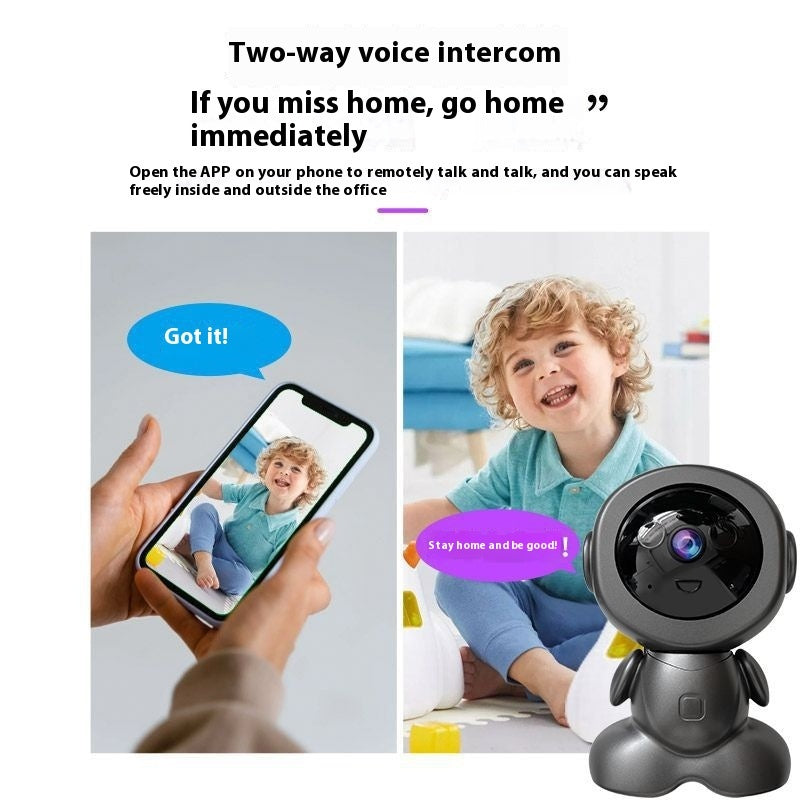 Smart V380 Indoor Security Camera - Stay Connected & Protect Your Home Wirelessly, Anytime, Anywhere!