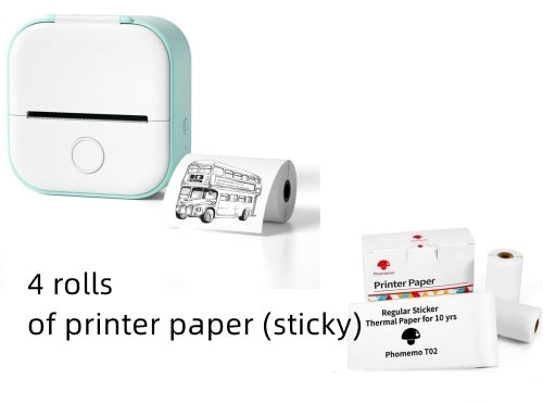 Portable Mini Thermal Label Printer 