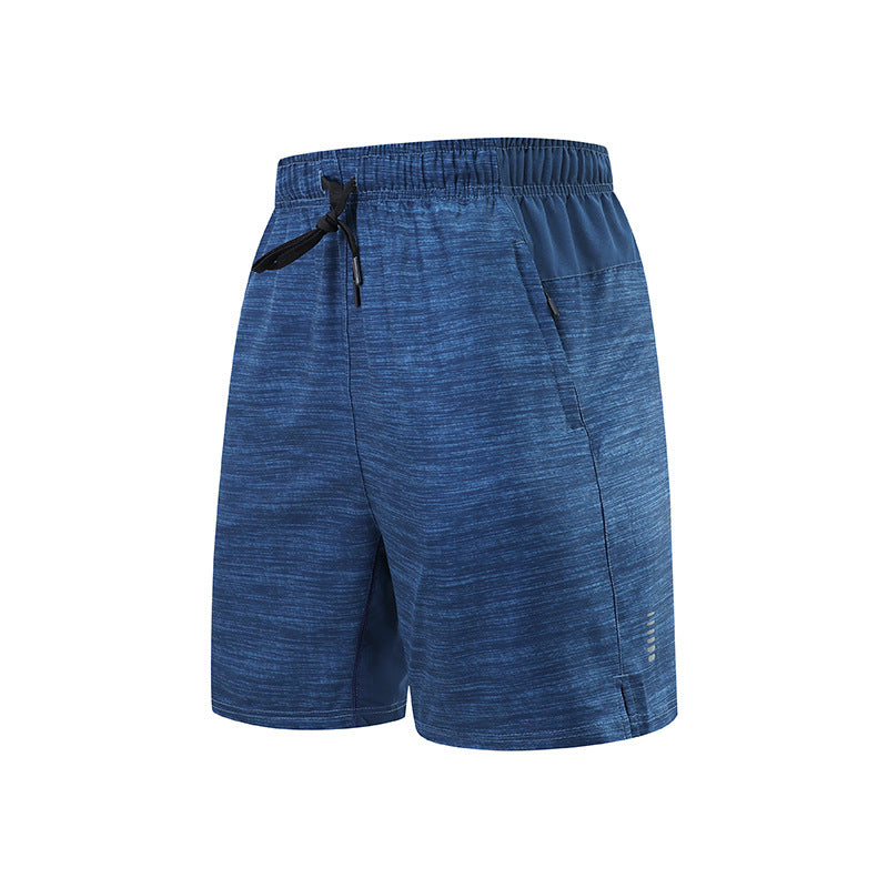 Summer Men's Fitness Shorts - Stay Cool & Confident with Zippered Cotton Gym Wear for Ultimate Performance