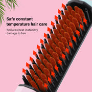Straightening Comb Rechargeable Hair Wireless Straightener C