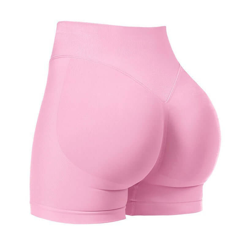 High Waist Seamless Yoga Shorts - Elevate Your Workout with Quick-Dry Comfort and a Flattering Fit