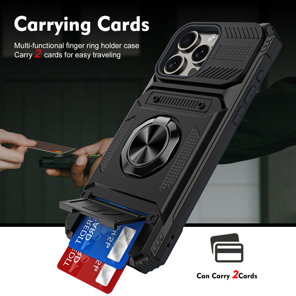 Hidden Card Phone Case: Drop-Resistant Protection & Seamless Storage for Your Essentials