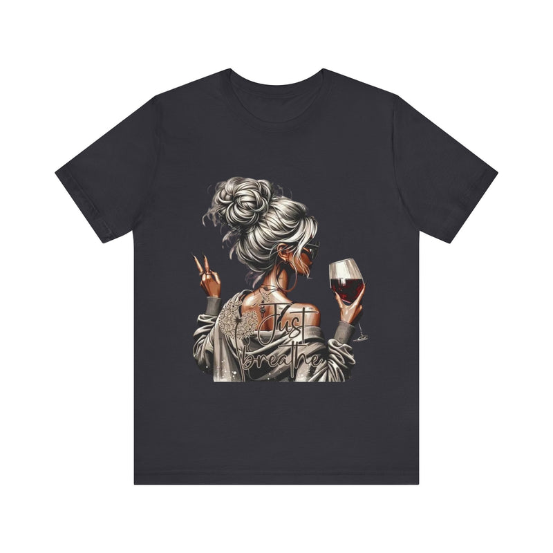 Chic Wine Lover Tee - Perfect for Wine Nights, Casual Outfits & Gifting Friends! Embrace Relaxed Style & Celebrate Your Passion!