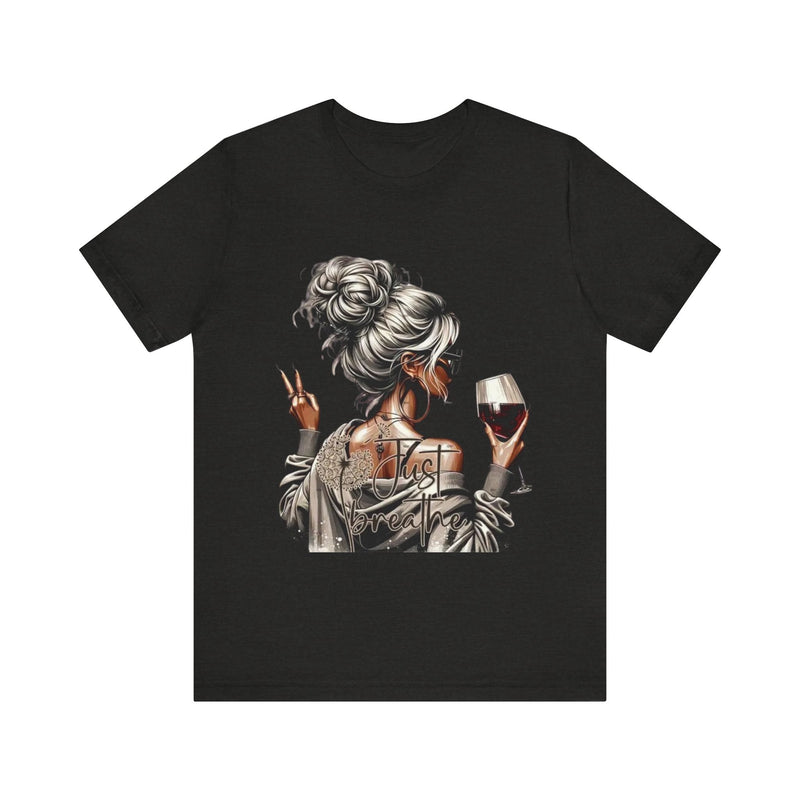 Chic Wine Lover Tee - Perfect for Wine Nights, Casual Outfits & Gifting Friends! Embrace Relaxed Style & Celebrate Your Passion!