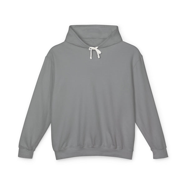 Grey hoodie on a white background