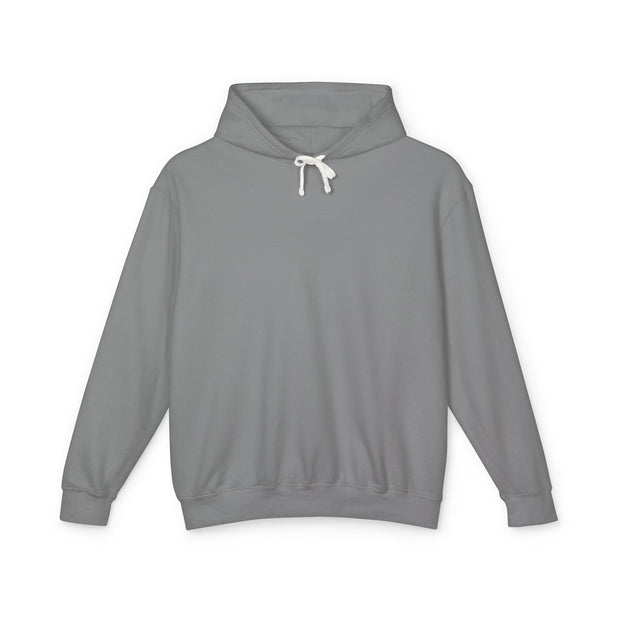 Grey hoodie on a white background