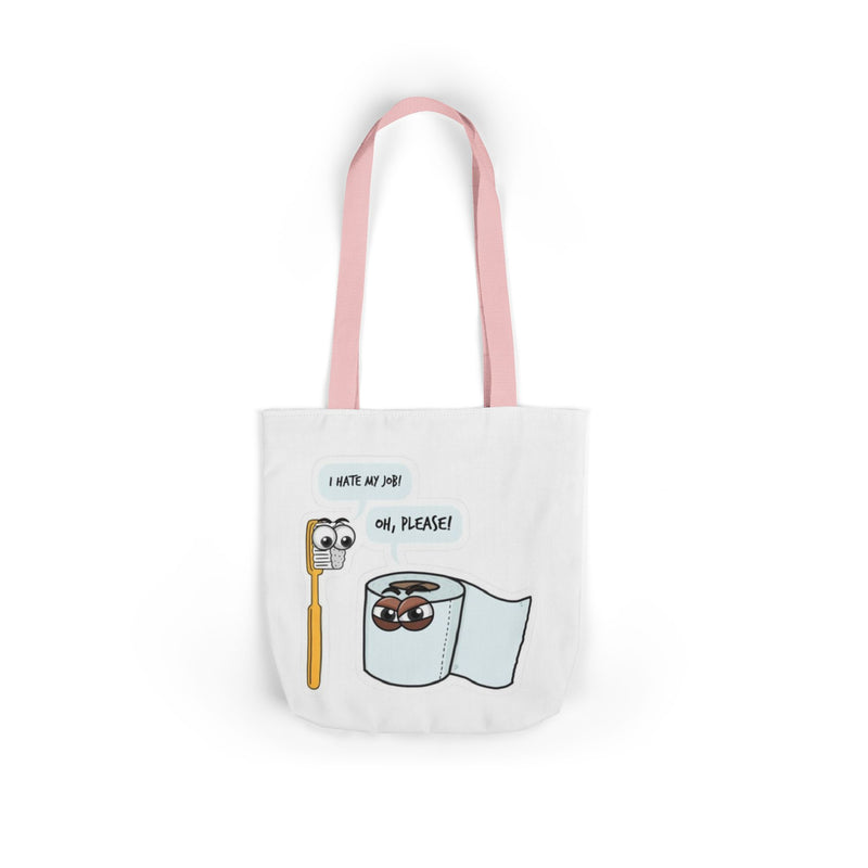 Whimsical Canvas Tote Bag – Perfect for Animal Lovers on the Go!