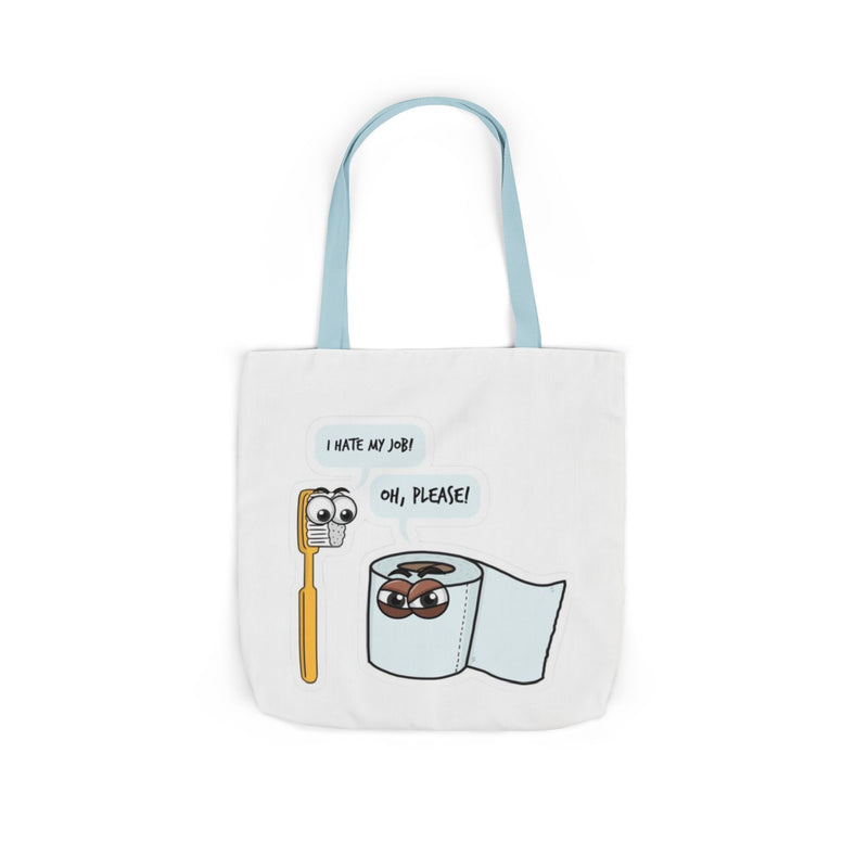 Whimsical Canvas Tote Bag – Perfect for Animal Lovers on the Go!