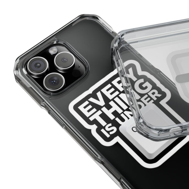 Clear Magnetic Phone Case- – Everything is Under Ctrl
