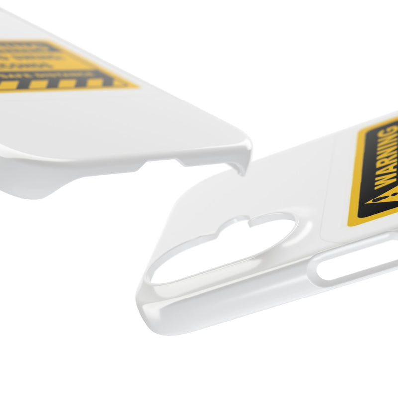 Mood Swing Warning Slim Case -Brighten Your Day with a Fun Phone Cover