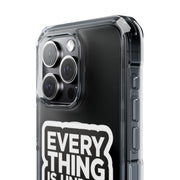 Clear Magnetic Phone Case- – Everything is Under Ctrl