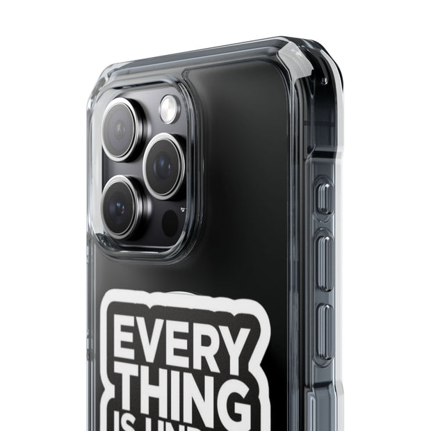 Clear Magnetic Phone Case- – Everything is Under Ctrl