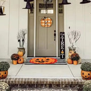 Cozy Halloween pumpkin bath rug  