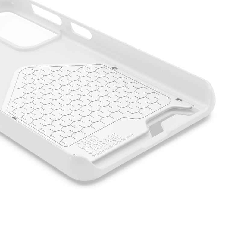 Warning Phone Case with Card Holder | Stand Out And Protect Your Phone
