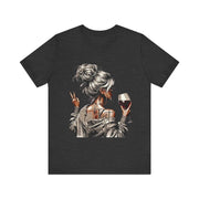 Chic Wine Lover Tee - Perfect for Wine Nights