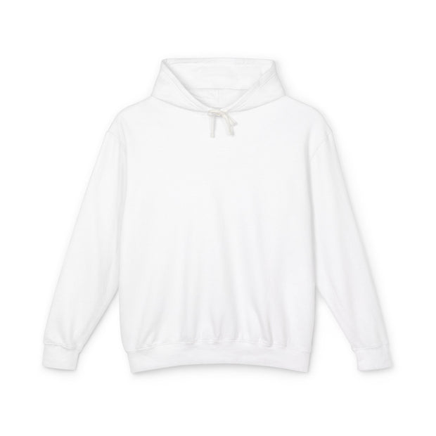 White hoodie on a white background