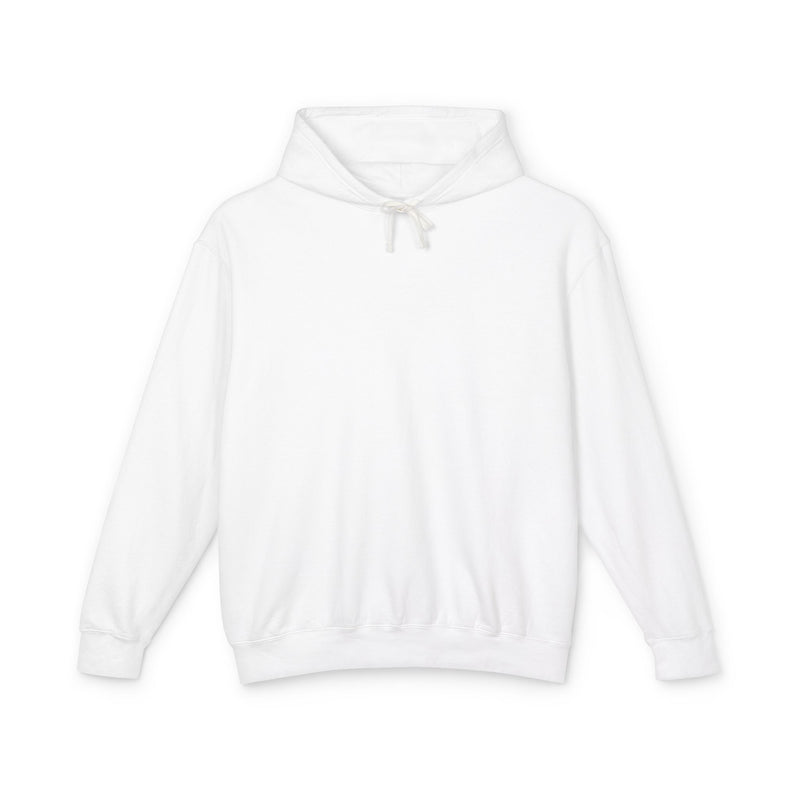 White hoodie on a white background