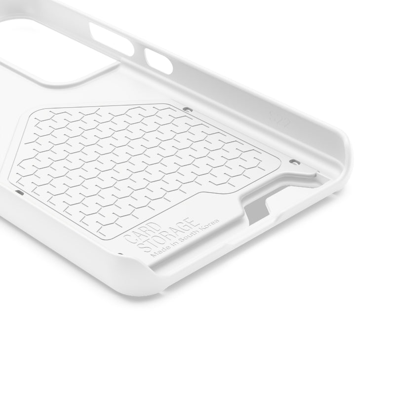 Warning Phone Case with Card Holder | Stand Out And Protect Your Phone