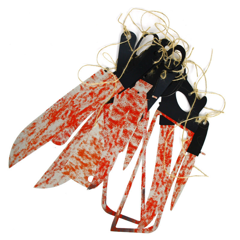 Blood Knife Halloween Decoration