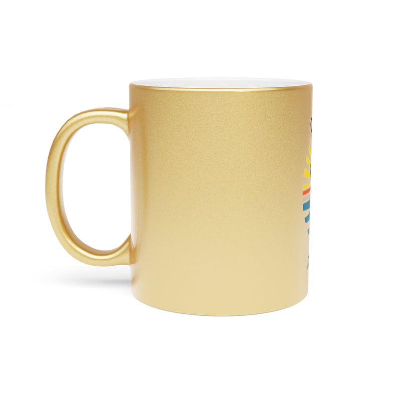 Festive Metallic Mug: Celebrate Drinko de Mayo in Style!