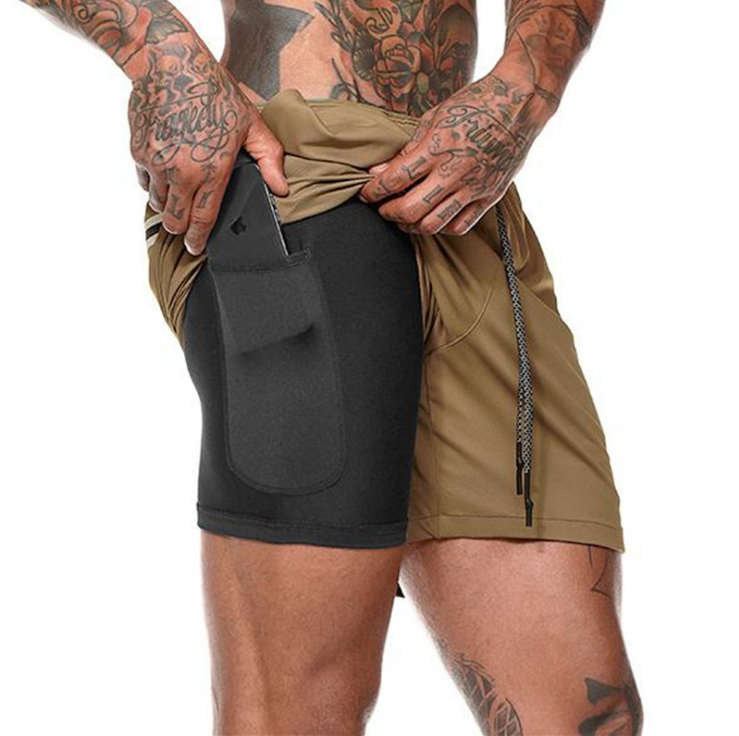 Ultimate Compression Shorts with Phone Pocket – Unleash Style, Comfort & Performance!