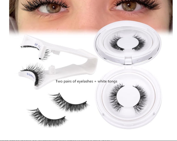 Magnetic Little Devil Eyelashes: Effortless Glam, No Mess, All Day Confidence!