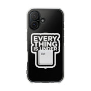 Clear Magnetic Phone Case- – Everything is Under Ctrl