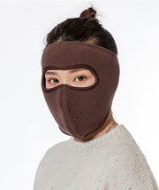 Cold mask made of soft microfiber breathable warm and cold