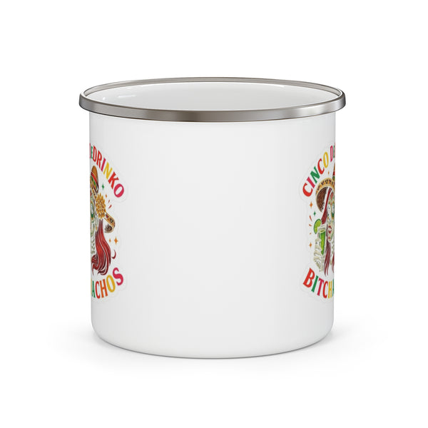 Cinco de Mayo Enamel Camping Mug