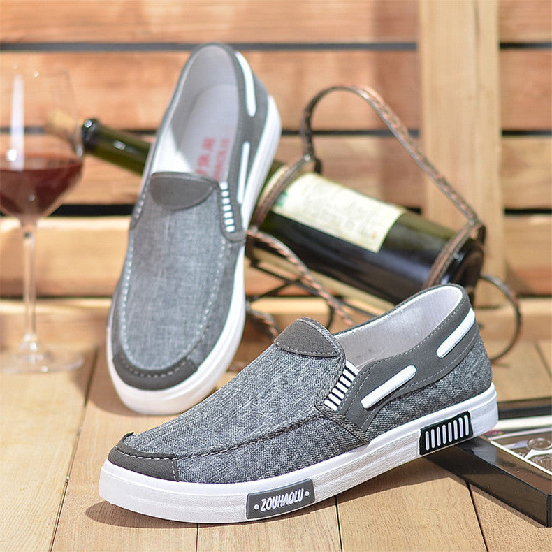 Men's Ultimate Comfort Canvas Shoes: Breathable & Wear-Resistant for All-Day Adventures