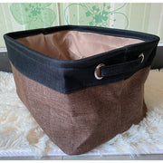 Linen storage basket 