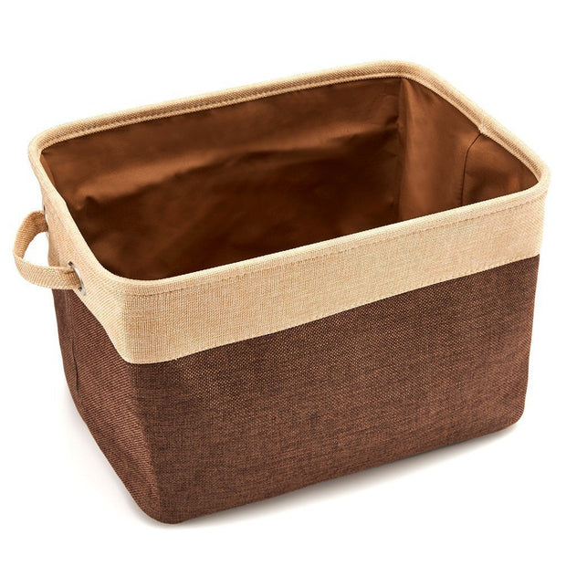 Linen storage basket 