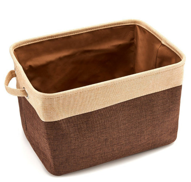 Linen storage basket 
