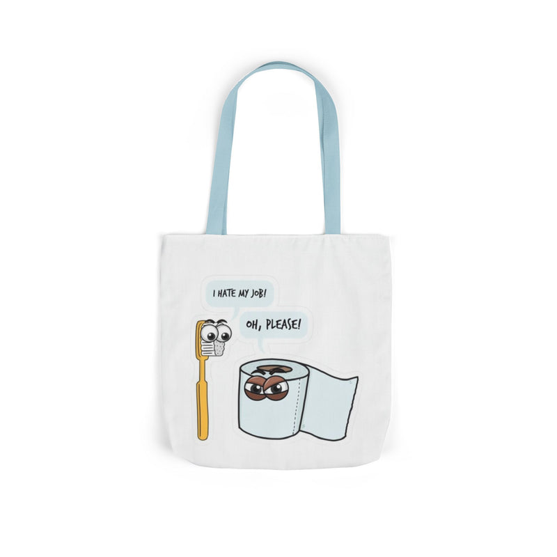 Whimsical Canvas Tote Bag – Perfect for Animal Lovers on the Go!