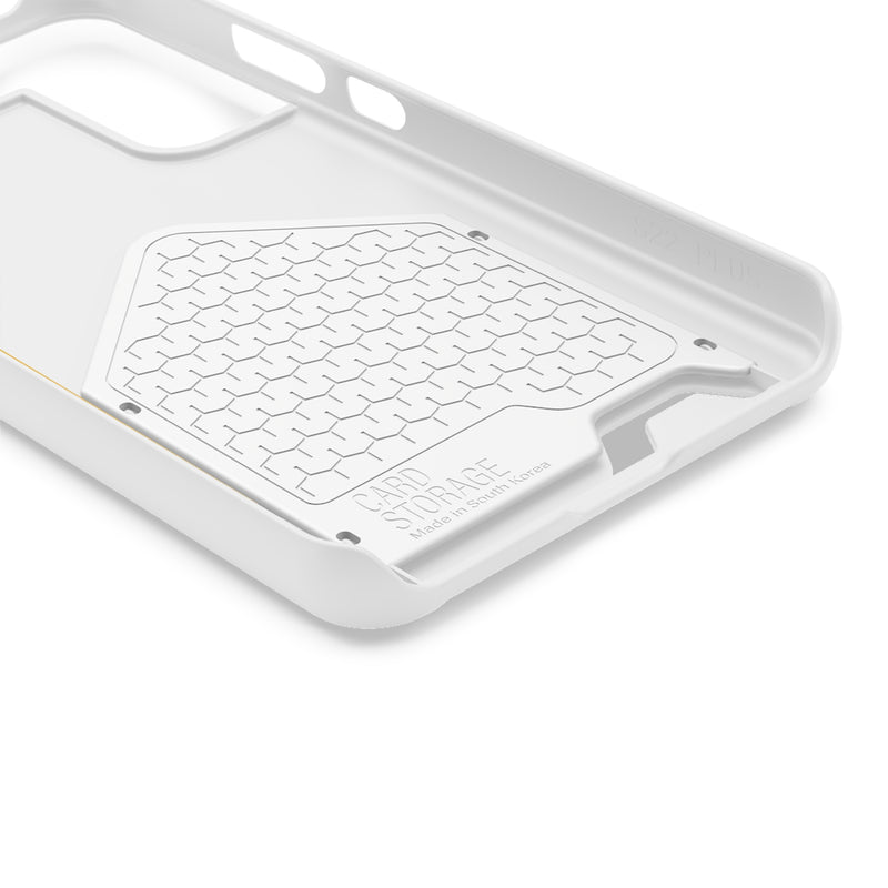 Warning Phone Case with Card Holder | Stand Out And Protect Your Phone