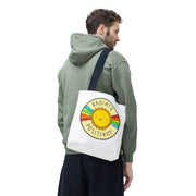Radiate Positivity Tote Bag - Eco-Friendly Companion for Adventures