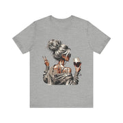 Chic Wine Lover Tee - Perfect for Wine Nights