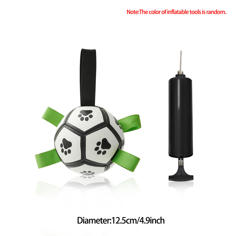 Interactive Dog Soccer Ball Toy - Boost Outdoor Fun & Training for Large Dogs! Perfect for Border Collies & Active Pups!