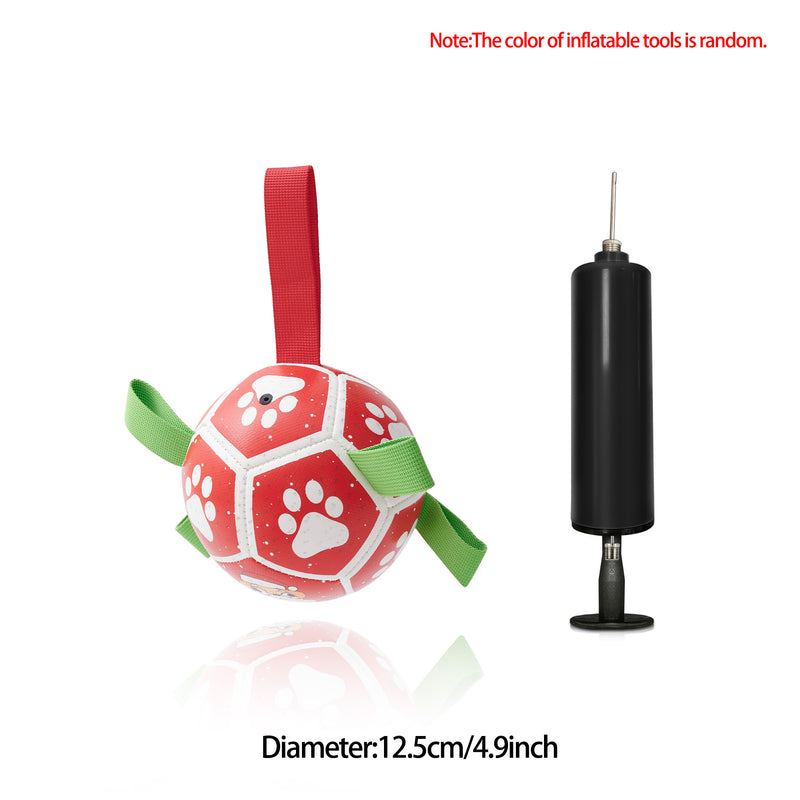 Interactive Dog Soccer Ball Toy - Boost Outdoor Fun & Training for Large Dogs! Perfect for Border Collies & Active Pups!