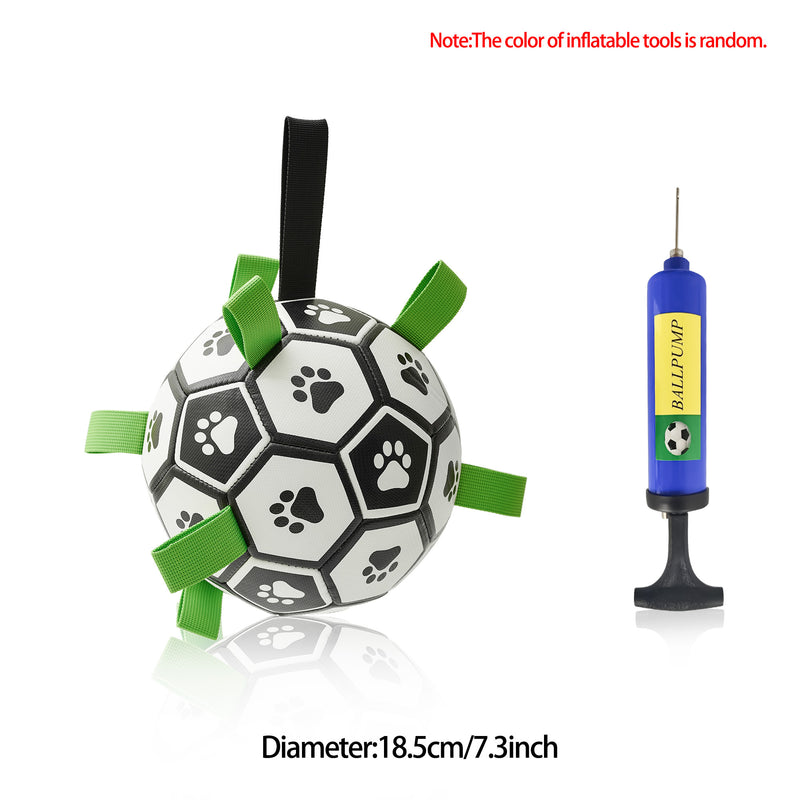 Interactive Dog Soccer Ball Toy - Boost Outdoor Fun & Training for Large Dogs! Perfect for Border Collies & Active Pups!