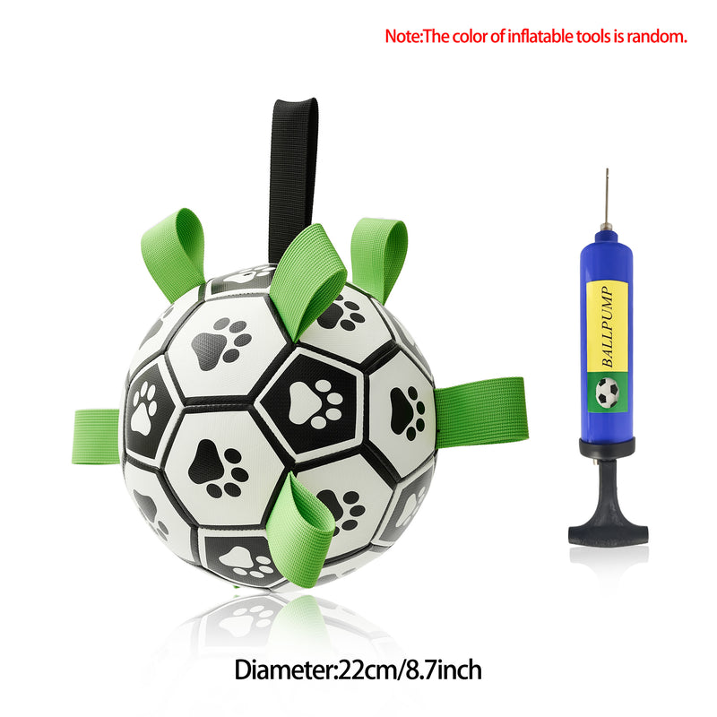 Interactive Dog Soccer Ball Toy - Boost Outdoor Fun & Training for Large Dogs! Perfect for Border Collies & Active Pups!