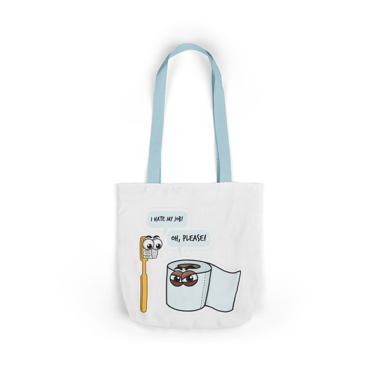Whimsical Canvas Tote Bag – Perfect for Animal Lovers on the Go!