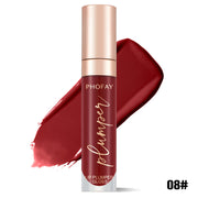 PHOFAY Shiny Lip Plumper Gloss - Hydrating Formula for Voluminous, Luscious Lips