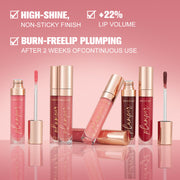 PHOFAY Shiny Lip Plumper Gloss - Hydrating Formula for Voluminous, Luscious Lips