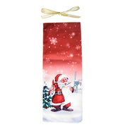Santa Claus Wine Bottle Cover - Festive Accessory for Xmas Parties